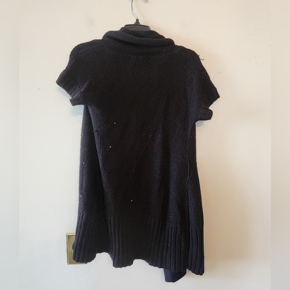 Decree black cardigan sweater size womens medium - Picture 2 of 3